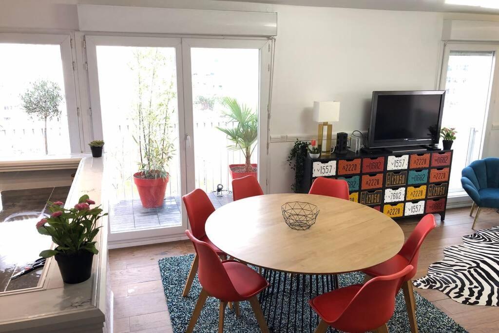 Fratellini 3 Bedroom Bright And Design Saint-Ouen  Dış mekan fotoğraf