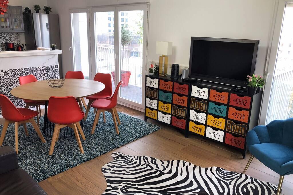 Fratellini 3 Bedroom Bright And Design Saint-Ouen  Dış mekan fotoğraf
